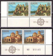Yugoslavia 1978 - Europa Cept - Mi 1725-1726 - MNH**VF - Unused Stamps