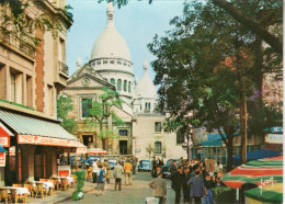 PARIS - La Place Du Tertre Et Le Sacré-Coeur - Sacré-Coeur