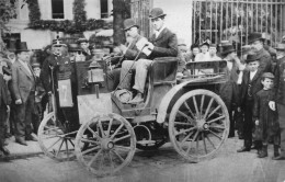 PARIS 13ème - 1894 - 59, Bd ARAGO - VOITURE ESSENCE 4 Places  - P. GAUTHIER - RARE CARTE PHOTO édit Limitée Luxe - Arrondissement: 13