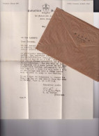 KOBE   Lettre Et Enveloppe Canadian Academy  1939 - Non Classificati