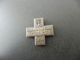 Old Badge Schweiz Suisse Svizzera Switzerland - Turnkreuz Aussersihl 1954 - Zonder Classificatie