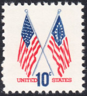 !a! USA Sc# 1509 MNH SINGLE (a2) - Crossed Flags - Ongebruikt