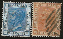 Italy       .  Yvert    .  23/24    .   '67- '77   .     O      .    Cancelled - Used