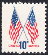 !a! USA Sc# 1509 MNH SINGLE (a3) - Crossed Flags - Ongebruikt