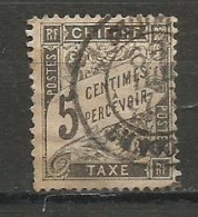 FRANCE ANNEE 1882 TAXE N°14 OBLIT.(1) TB COTE 35,00 € - 1859-1959 Gebraucht