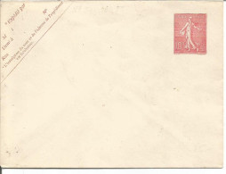 FRANCE ANNEE 1904/1944 ENTIER TYPE SEMEUSE LIGNEE N° 129 E1 DATE 534, NEUF** TB COTE 18,00 - Standard Covers & Stamped On Demand (before 1995)