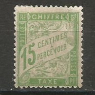 FRANCE ANNEE 1893/1935 TAXE N°30 NEUF* MH TB COTE 45,00 € - 1859-1959 Afgestempeld
