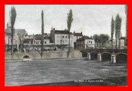 2 CPSM/pf (77) MELUN.  St-Aspais Et Le Pont / Les Bords De La Seine. *9098 - Melun