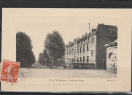 02 - CHAUNY - Ecole Des Filles - Chauny