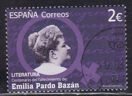 2021-ED. 5513 - Personajes. Centenario Fallecimiento Emilia Pardo Bazán - USADO - Used Stamps