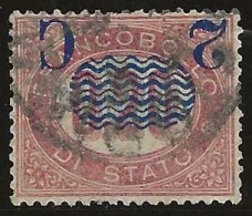 Italy       .  Yvert    .   27A  (2 Scans)    .   1878    .     O      .    Cancelled - Used