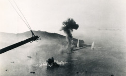 Desastre Naval Francais Mers El Kebir WWII Le Mogador Detruit Ancienne Photo 1940 #2 - Guerra, Militari