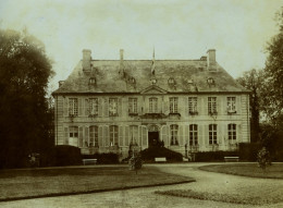 Calvados Troarn Château De Manneville Ancienne Photo 1894 - Places
