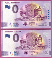 0-Euro VEER 01 2020 PUEBLA DE SANABRIA Set NORMAL+ANNIVERSARY - Essais Privés / Non-officiels