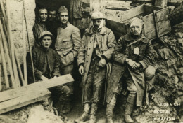 France WWI Hopital De Tranchée Soldats Blesses Ancienne Photo 1918 - Guerre, Militaire