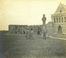 Ecosse Abbaye D'Iona Haute Croix Ancienne Photo 1900 #1 - Places