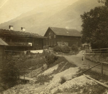 Quelque Part En Autriche? Village De Montagne Chalets Ancienne Photo 1900 #2 - Places