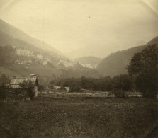 Quelque Part En Autriche? Ville De Montagne Ancienne Photo 1900 - Lieux