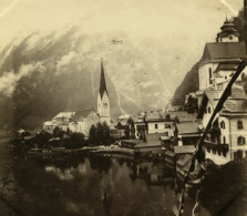 Autriche Hallstatt Lac Hoher Dachstein Ancienne Photo 1900 #3 - Places