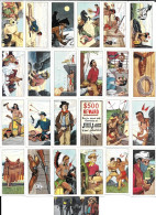 BB49 - SERIE COMPLETE 25 CARTES RINGTONS - THE WEST - L'OUEST AMERICAIN - Sonstige & Ohne Zuordnung