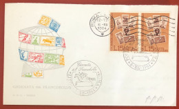 ITALY - FDC - 1964 - 6th Stamp Day - FDC
