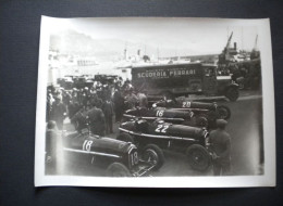 1934 - Grand Prix Automobile De MONACO - Scuderia FERRARI - Le Pesage Des 4 ALFA ROMEO D USINE+ Resultat - TOP - Automobile