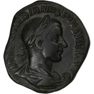 Gordien III, Sesterce, 241-244, Rome, Bronze, TTB, RIC:300a - The Military Crisis (235 AD Tot 284 AD)