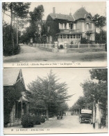 LOT 2 CPA Non écrites * LA BAULE Allée Des Magnolias Et Villa Les Bruyères & Allée Des Lilas * LL Editeur - La Baule-Escoublac