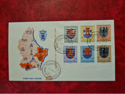 LETTRE / CARTE Luxembourg 1956 FDC CARITAS - Sonstige & Ohne Zuordnung