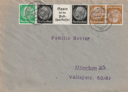Reich 1942, Letter From Berlin To München - Lettres & Documents