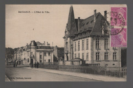 CPA - 54 - Baccarat - L'Hôtel De Ville - Circulée En 1939 - Baccarat