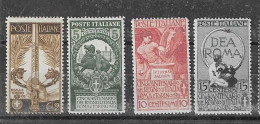 Italien - Selt./ungebr. Bessere Serie Aus 1911 - Michel 100/03! - Ungebraucht