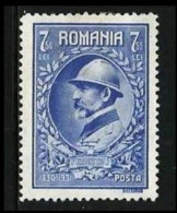 ● ROMANIA 1931 ️● ESERCITO ️● Re ️● N. 416 * ● Cat. 18,00 € ● Lotto N. 1523 ● - Ungebraucht