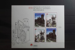 Portugal Block 126 Mit 2195-2196 Postfrisch #TJ588 - Sonstige & Ohne Zuordnung