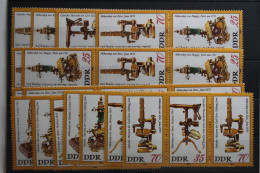 DDR W Zd 459 - W Zd 466 + S Zd 210 - S Zd 217 Postfrisch Zusammendruck #TH617 - Se-Tenant