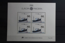 Portugal Madeira Block 9 Mit 118 Postfrisch #TJ665 - Madère