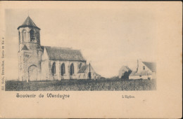 SOUVENIR DE WENDUYNE    L'EGLISE - Wenduine