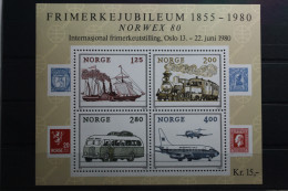 Norwegen Block 3 Mit 817-820 Postfrisch #TQ043 - Other & Unclassified