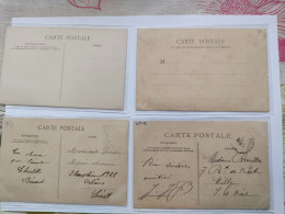 4 Cartes Postales De Chateaurenard (45) - Other & Unclassified