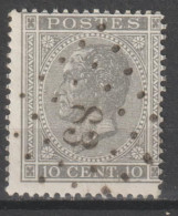 N° 17 Lp. 83 Ciney - 1865-1866 Profile Left