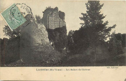 - Haute Vienne -ref-A610- Lastours - Ruines Du Château - Châteaux - - Other & Unclassified