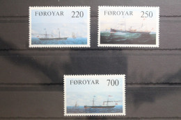 Färöer Inseln 79-81 Postfrisch #UL488 - Faroe Islands