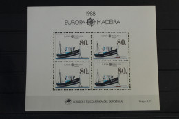 Portugal Madeira Block 9 Mit 118 Postfrisch #VI978 - Madère