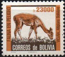 Bolivia 1985 ** CEFIBOL 1222 Fauna En Peligro I. Vicuña. - Bolivië
