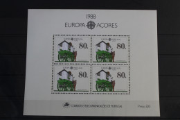Portugal Azoren Block 9 Mit 390 Postfrisch #VI952 - Açores