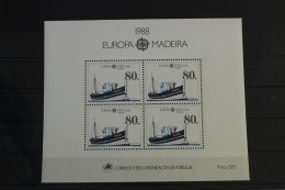 Portugal Madeira Block 9 Mit 118 Postfrisch #VI975 - Madère