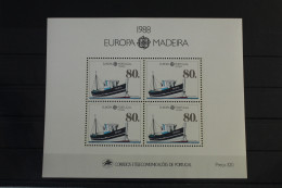 Portugal Madeira Block 9 Mit 118 Postfrisch #VI976 - Madère