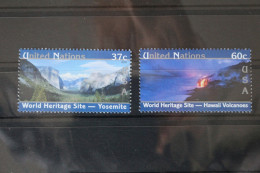Vereinte Nationen New York 932-933 Postfrisch UNESCO Weltkulturerbe #VU834 - Sonstige & Ohne Zuordnung