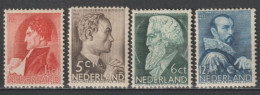 NEDERLAND - 1935 - SERIE COMPLETE YVERT N°272/275 * MLH - COTE = 50 EUR - Neufs