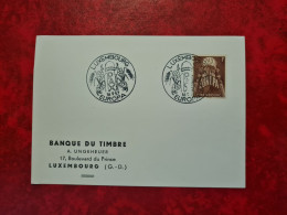 LETTRE / CARTE Luxembourg 1957 EUROPA  PAX - Andere & Zonder Classificatie